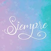 Siempre lettering. Calligraph, and Digital Illustration project by Paola López - 03.30.2020