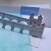 Mi Proyecto del curso: Creación de libros pop-up. Traditional illustration project by geicepn - 03.31.2020