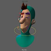 Mi Proyecto del curso: Rigging: articulación facial de un personaje 3D :D. 3D, Animation, 3D Animation, Creativit, App Development, 3D Design, App Design, and 3D Character Design project by Luis Palacios - 03.31.2020