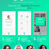Yujuu! Herramienta colaborativa para organizar tus despedidas de soltera. UX / UI project by Sergio Jimenez Gil - 04.16.2019