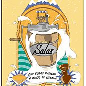 Helados SALAS. Traditional illustration project by Au PTZ - 03.31.2020