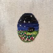 Mi Proyecto del curso: Técnicas de bordado en miniatura. Un projet de Broderie de Blanca Villagómez - 31.03.2020
