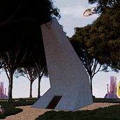 Mi Proyecto del curso: Representación gráfica de proyectos arquitectónicos. Un progetto di 3D, Architettura, Architettura digitale, Collage e Disegno digitale di Guillermo Calvo de la Gala - 31.03.2020