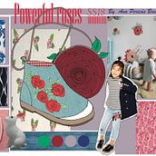 POWERFUL ROSES. Shoe Design project by Ana Pericás Brines - 03.31.2020