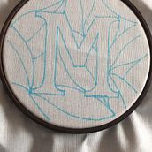 Mi Proyecto del curso: Técnicas básicas de bordado: puntadas, composiciones y gamas cromáticas. Embroider, and Decoration project by Mercè Puig - 03.31.2020
