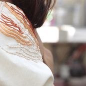 Mi Proyecto del curso: Diseño de prendas artesanales desde cero . Broderie de Mara Ugalde - 04.01.2020