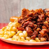 Chicharron Cochabambino. Fotografia, Fotografia em exteriores, e Fotografia gastronômica projeto de Rodrigo Rojas Picolomini - 31.03.2020