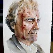 Mi Proyecto del curso: Caricatura en acuarela. Fine Arts project by Ariel Nieme - 04.01.2020
