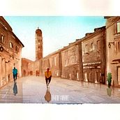 Mi Proyecto del curso: Paisajes urbanos en acuarela. Fine Arts project by Ariel Nieme - 04.01.2020