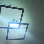 LED de cielo con ambientación en distintos colores. Industrial Design project by Rodrigo Rebolledo Orellana - 04.01.2020