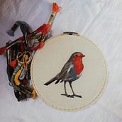 Mi Proyecto del curso: Pintar con hilo: técnicas de ilustración textil. Projekt z dziedziny Trad, c, jna ilustracja,  Haft, Wzornictwo tekst i liów użytkownika Ana Ruiz - 20.07.2019
