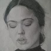 Mi Proyecto del curso: Retrato realista con lápiz de grafito. Un proyecto de Dibujo realista de ncadeb - 01.04.2020