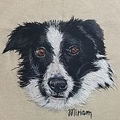 Mi Proyecto del curso: Needle painting para principiantes. Embroider project by Miriam Vazquez - 04.01.2020
