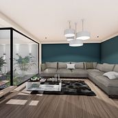 Diseño Vivienda Unifamiliar RIOBAMBA- ECUADOR. Animação 3D, Arquitetura, Arquitetura digital, Arquitetura de interiores, e Design de interiores projeto de dannasoto1909 - 02.04.2020