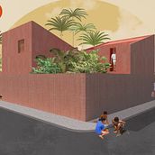Meu projeto do curso: Representação gráfica de projetos arquitetônicos. Arquitetura, Ilustração arquitetônica, e Paisagismo projeto de Isabella Carvalho - 02.04.2020