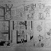 Mi Proyecto del curso: El cómic de superhéroes: narrativa y realización gráfica. Comic project by Jhonesbas Craneo - 04.01.2020