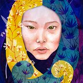 Mi Proyecto del curso: Retrato ilustrado en acuarela NEUSMAHIQUESART. Digital Illustration project by Neus Mahiques Art - 04.10.2019