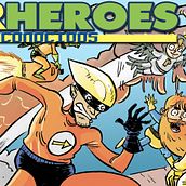 Mi Proyecto del curso: Humor gráfico: Superhéroes poco conocidos. Projekt z dziedziny Komiks użytkownika Jordi Riba Gomez - 15.03.2020