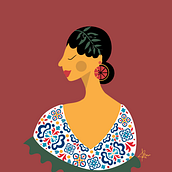 My project in Vectorial Illustration with Style course. Traditional illustration project by Antonela Kokotec - 04.02.2020