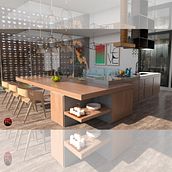 Mi Proyecto del curso: Iniciación al diseño de interiores. Architecture, Interior Architecture, 3D Design, Interior Design, Fashion Design, Furniture Design, and Making project by Francy Naharay - 04.02.2020