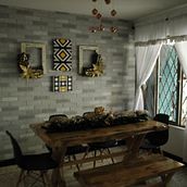Mi Proyecto del curso: Iniciación al diseño de interiores. Woodworking, and Decoration project by Sebastian Marín Castillo - 11.30.2019