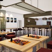 Mi Proyecto del curso: Diseño de interiores para restaurantes . % kokiprez10 tarafından hazırlanan İç Mimarlık projesi - 04.08.2020