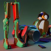 Mi Proyecto del curso: Introducción al Diseño y Modelado 3D con Blender. 3D, and 3D Design project by Miguel Rodríguez - 04.05.2021