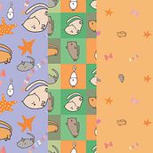 My project in Illustrated Pattern Design course. Thank you, Ana!. Un proyecto de Pattern Design de Ausra Barysiene - 03.04.2020