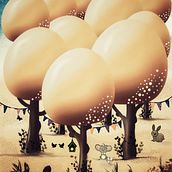 Fiesta en el Bosque. Children's Illustration project by Marian Rodríguez - 04.03.2020