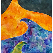 Mi Proyecto del curso: Técnicas modernas de acuarela. Watercolor Painting project by Gabriela Aneas - 04.03.2020