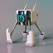 Mi Proyecto del curso: Introducción al modelado hard surface. 3D, 3D Design, and 3D Modeling project by Julio Cruz Garcia - 04.03.2020
