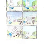 Proyecto Final. Design, Watercolor Painting, Stor, and telling project by Sofia Marin - 04.03.2020