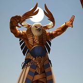 Horus. Een project van Ontwerp van personages y Traditionele illustratie van Francisco García Ribas - 03.04.2020