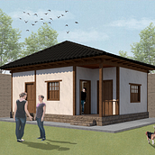 Rehabilitación Casa P01: Representación gráfica de proyectos arquitectónicos. Interior Design project by Francisco Narváez - 04.04.2020