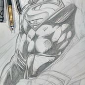 Meu projeto do curso: Ilustração para quadrinhos: a anatomia de um super-herói. Comic, Pencil Drawing, Traditional illustration, Character Design, and Figure Drawing project by WENISKLEY SANTANA - 04.03.2020