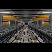 Render - Simulación de Conducción Metro CDMX. Architecture project by Alejandro Rodriguez Ocaña - 04.05.2020