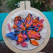 Primera investigacion. Embroider project by Geraldine Ladera - 04.05.2020