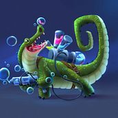 Mi Proyecto del curso: Pintura digital de personajes: ilustra con luz y color. Projekt z dziedziny Concept art użytkownika Marina couso - 05.04.2020