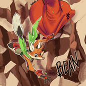 Bean, the ranger.. Un proyecto de Diseño de personajes, Ilustración tradicional, Stor y telling de Sara Caam - 05.04.2020