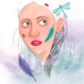 Mi Proyecto del curso: Retrato ilustrado en acuarela 1. Portrait Drawing, and Watercolor Painting project by esmolkac - 04.05.2020