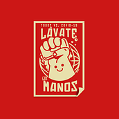 Pictoline Stickers vs. COVID-19. Un proyecto de Ilustración tradicional de Iván Mayorquín - 29.03.2020