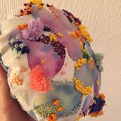 Mi Proyecto del curso: Técnicas básicas de bordado y acuarela. Embroider project by Natalia Vidal - 04.06.2020