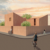 Mi Proyecto del curso: Representación gráfica de proyectos arquitectónicos. Un projet de Architecture de Stephany Parhuana Venegas - 06.04.2020