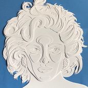 Mi Proyecto del curso: Retratos 3D con capas de papel - Madonna . Projekt z dziedziny  Architektura użytkownika triasandrea1 - 05.04.2020