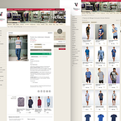 Fichas de producto para tienda de ropa interior masculina. Un proyecto de Desarrollo Web y Diseño Web de Emilio Pérez - 06.04.2020