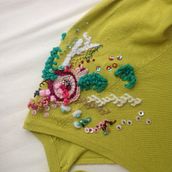 Mi Proyecto del curso: Técnicas avanzadas de bordado: puntadas y composiciones con volumen. Un projet de Artisanat de Mamen Becerro - 06.04.2020