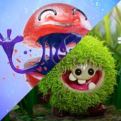 Mi Proyecto del curso: Creación de personajes con ZBrush y Cinema4D. 3D, and 3D Modeling project by Raül A. Calderōn España - 04.06.2020