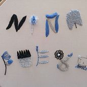 Mi Proyecto del curso: Introducción al bordado en relieve. Embroider project by con_amor_amor - 04.06.2020