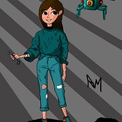 Mi Proyecto del curso: Introducción al diseño de personajes para animación y videojuegos. Character Design, and Traditional illustration project by Raúl Velasquez Martinez - 04.05.2020