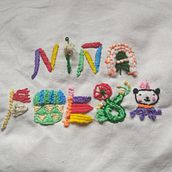 My project in Introduction to Raised Embroidery course. Een project van Craft van Anny Ong - 11.04.2020